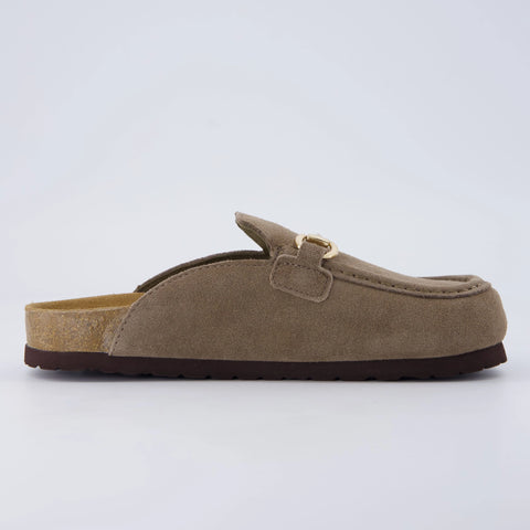 Cliff Suede Clog Mules