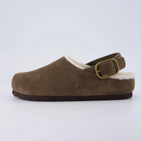 Luz Suede Clogs