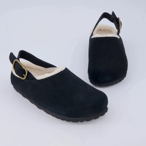 Luz Suede Clogs