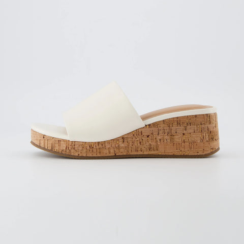 Nano Cork Wedge Sandal