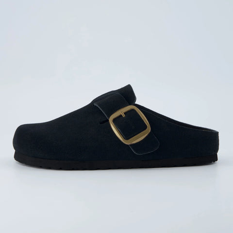 Rusty Leather Clogs