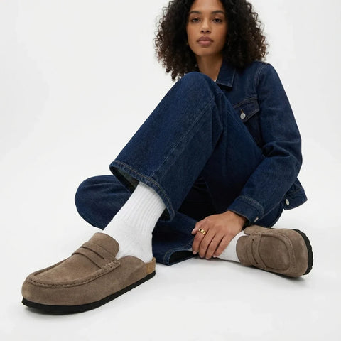 Fondu Leather Clogs