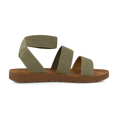 Indego Two Band Stretch Sandal