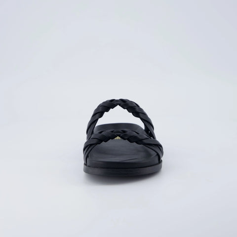 Lens Braided Strap Sandals