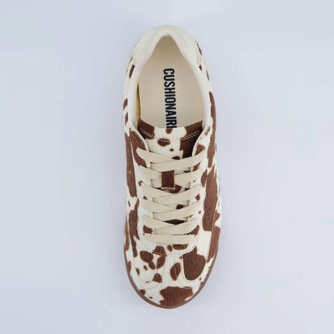 Techno Cow Print Sneakers