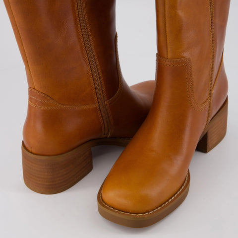 Sawyer-L Leather Tall Boot