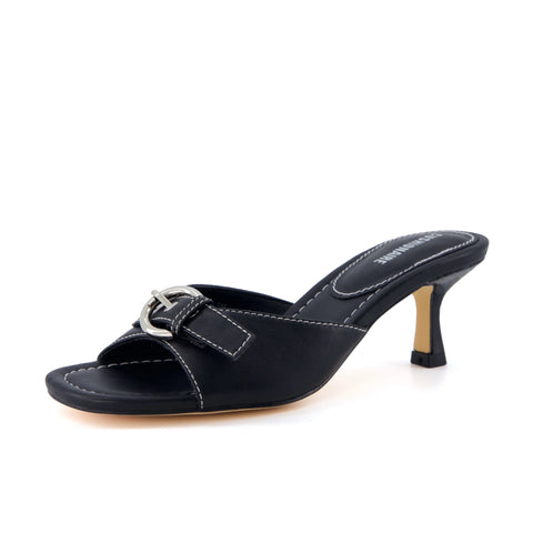 Belle Kitten Heel Sandals