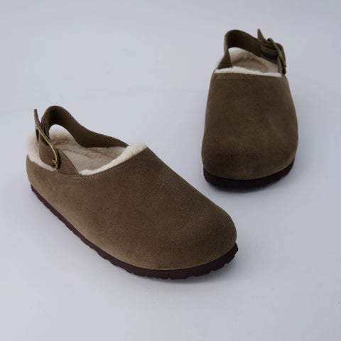 Luz Suede Clogs
