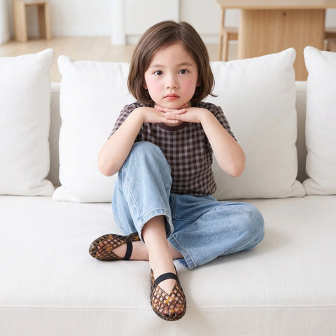 Siesta Girls Jelly Ballet Flats
