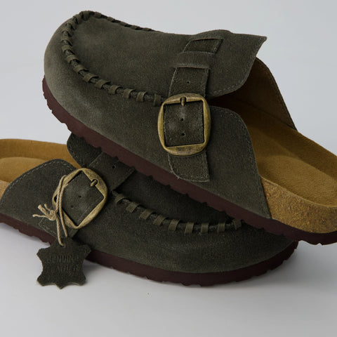 Canoe Suede Clogs