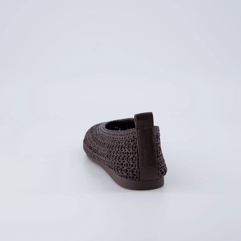 Gilt Woven Ballet Flats