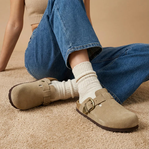Hamlet Leather Clogs