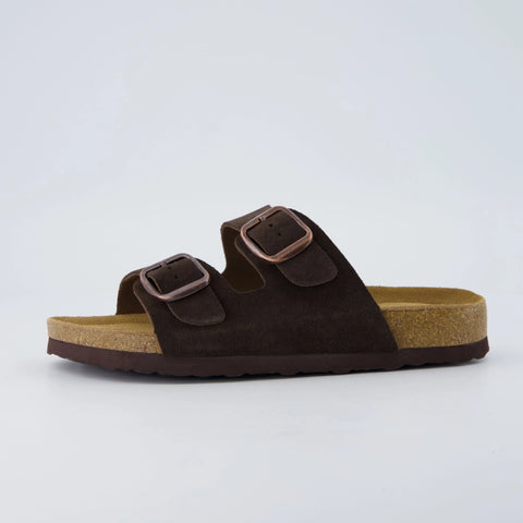Logo Leather Sandal