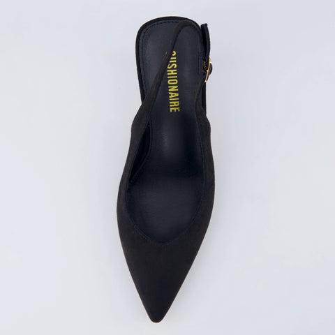 Saby Slingback Kitten Heels