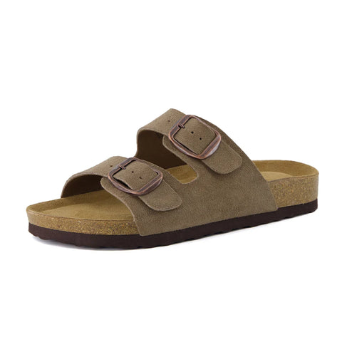 Logo Leather Sandal