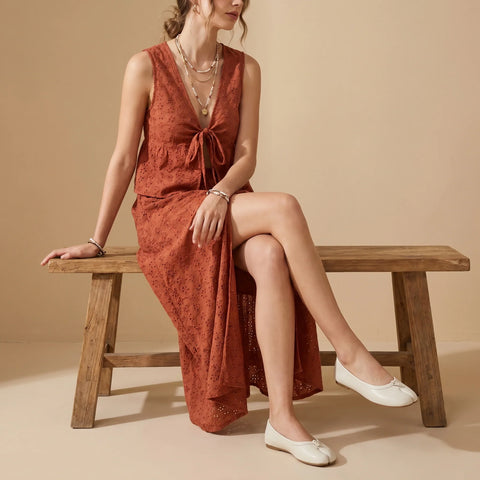 Maki Split-toe Flats