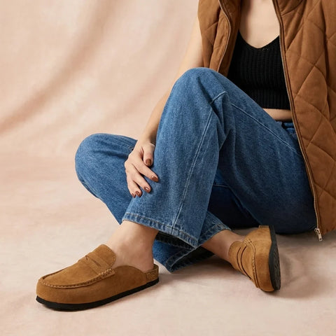 Fondu Leather Clogs