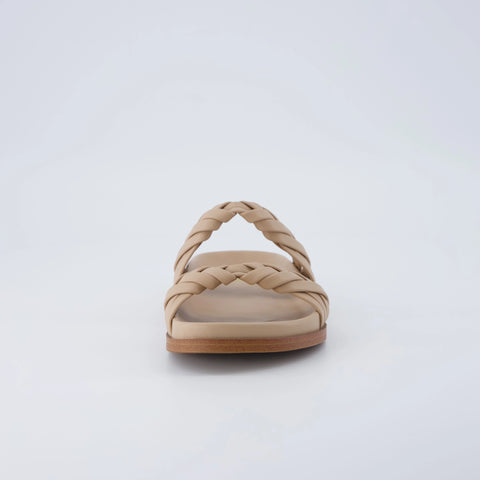 Lens Braided Strap Sandals