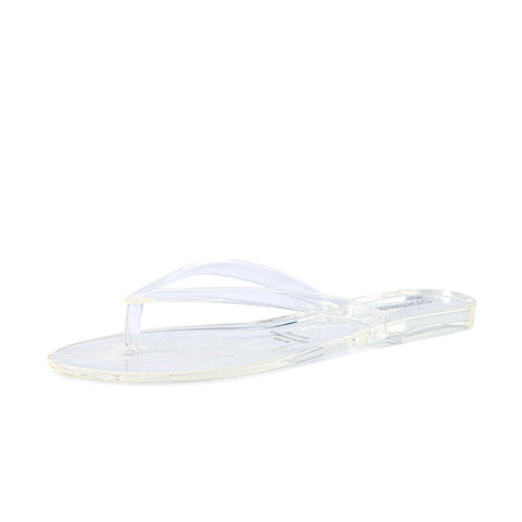Aqua Jelly Flip Flops