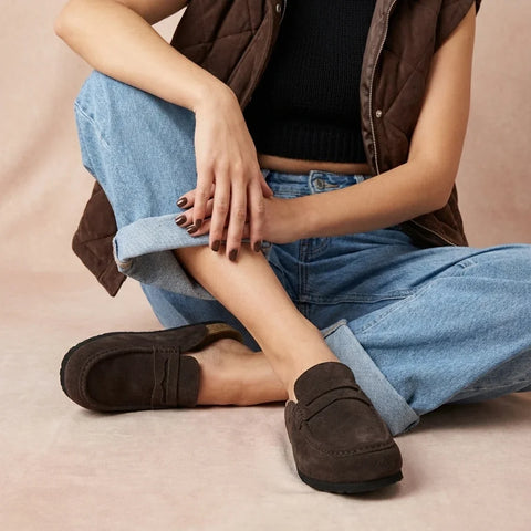 Fondu Leather Clogs