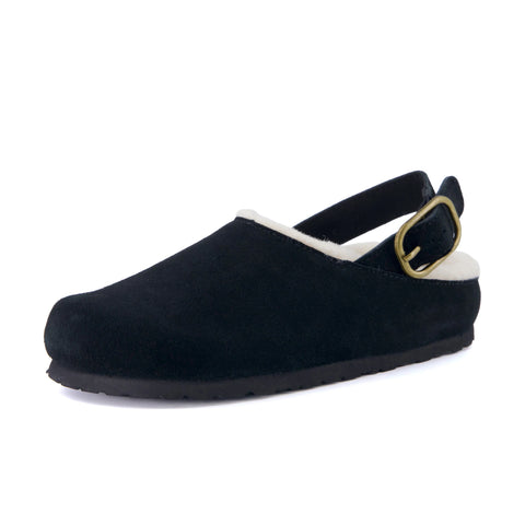 Luz Suede Clogs