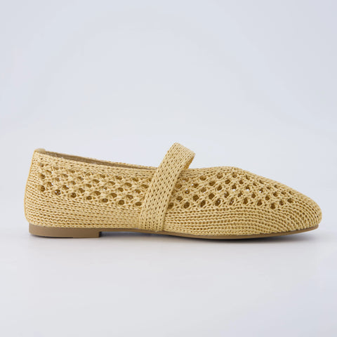 Monet Woven Mary Jane Flats