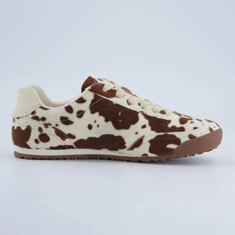 Techno Cow Print Sneakers