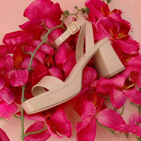 Cherry Platform Dress Sandals