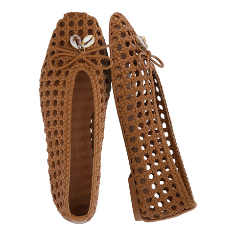 Witty Woven Ballet Flats