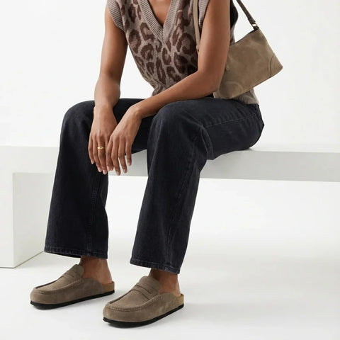 Fondu Leather Clogs