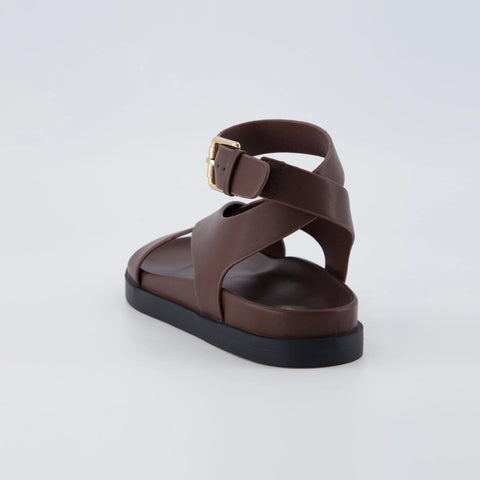 Entry Ankle Wrap Molded Footbed Sandal