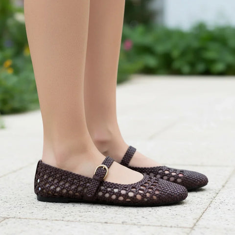 Windsor Woven Mary Jane