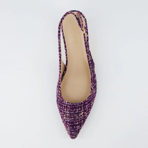 Buzz Tweed Kitten Heel