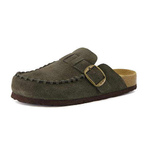 Canoe Suede Clogs