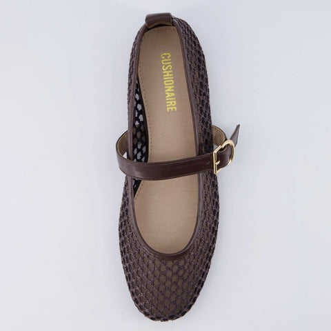Gracie Mesh Mary Jane Flats