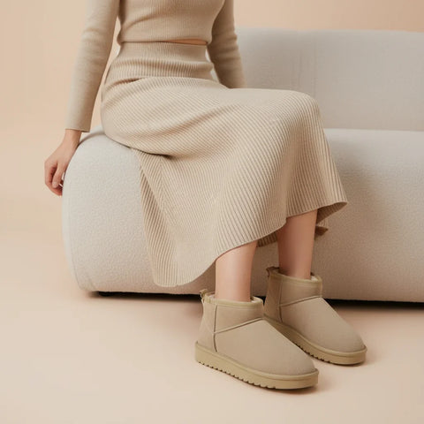 Hip-3 Genuine Suede Boots