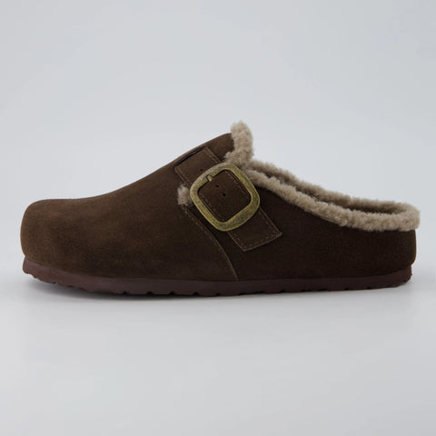 Haven Cozy Leather Clogs