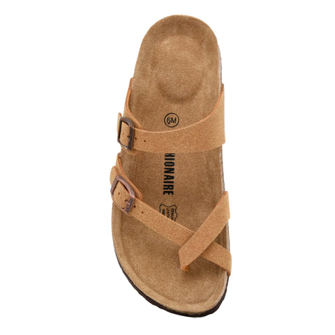 Luna Cork Footbed Sandal Suedes