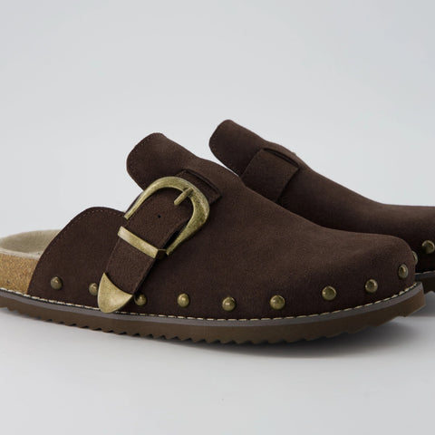 Bronco Suede Clogs