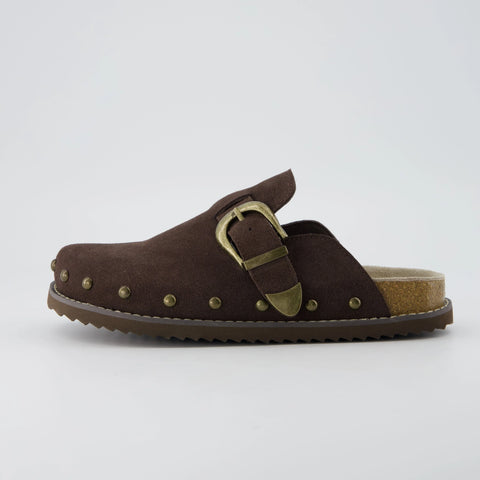 Bronco Suede Clogs