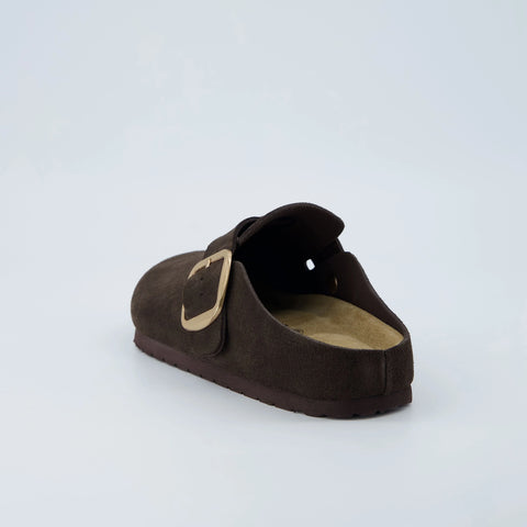 Rusty Leather Clogs