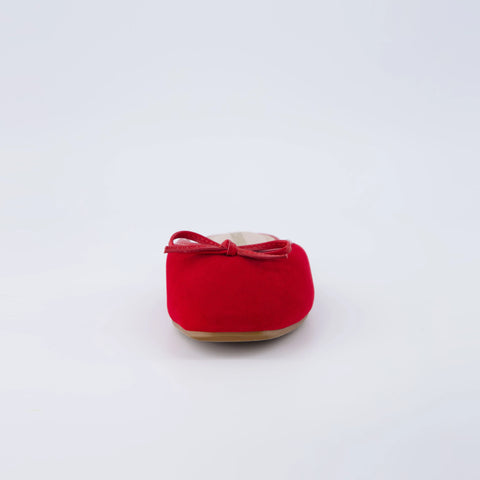 Jade Velvet Ballet Mule