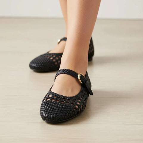 Windsor Woven Mary Jane