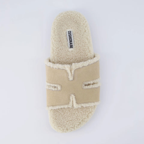 Cuddle Shearling Footbed Sandal