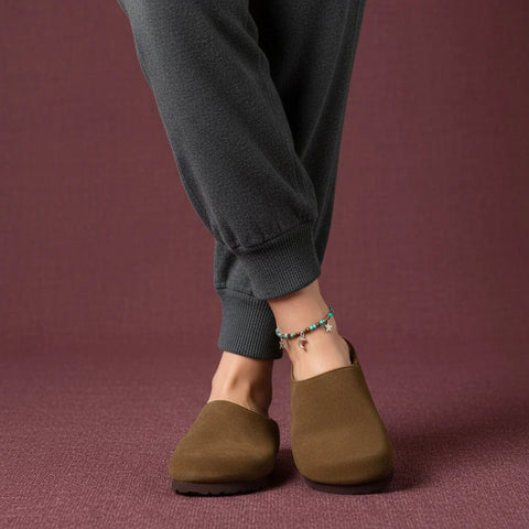Lute Suede Clogs