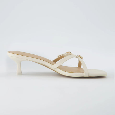 Milan Kitten Heel Sandals