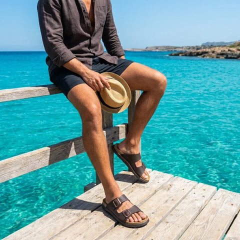 Mars Double Buckle Sandals