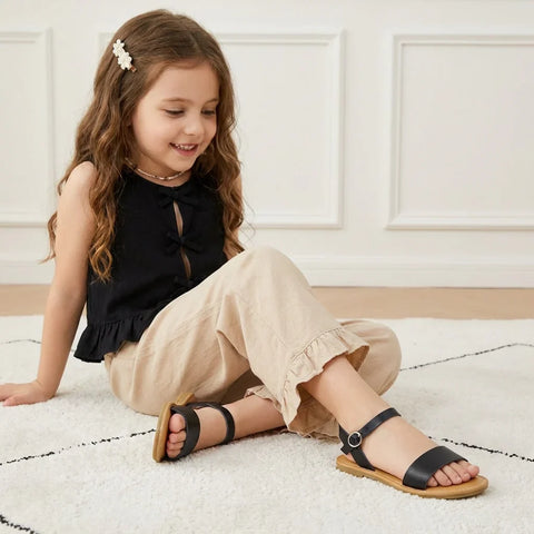 Clara Casual Flat Girls Sandals