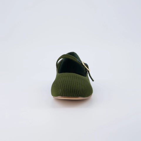 Petal Mary Jane Knit Flat
