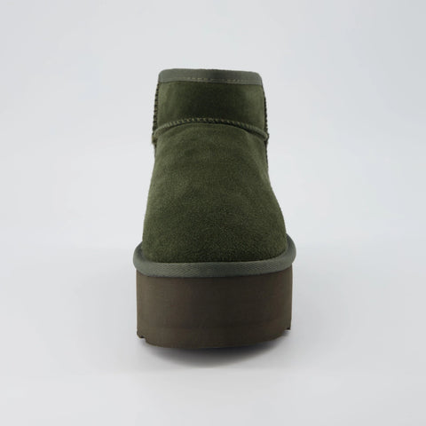Hippy Cozy Platform Ankle Boot